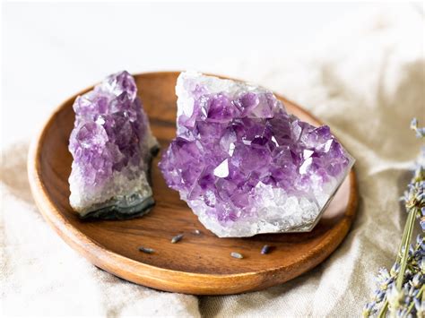 Rocks & Geodes Home Décor Amethyst Crystal Amethyst geode Amethyst home decoration Amethyst ...