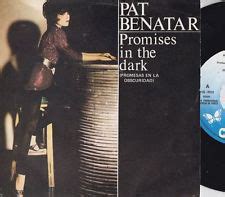 Pat Benatar - Promises In The Dark = Promesas En La Oscuridad (1982, Vinyl) | Discogs