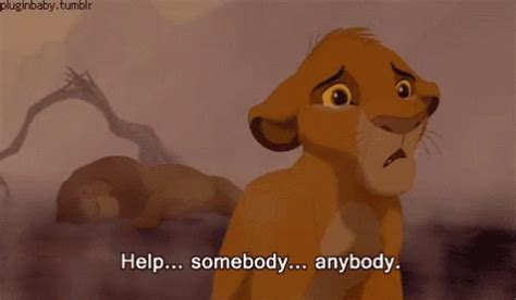 Simba Sad GIF - Simba Sad Lion King - Discover & Share GIFs