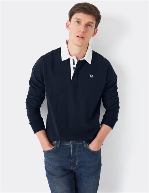 Men’s Long-Sleeved Rugby Shirts | M&S