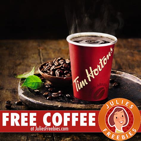 Free Coffee at Tim Horton's - Julie's Freebies