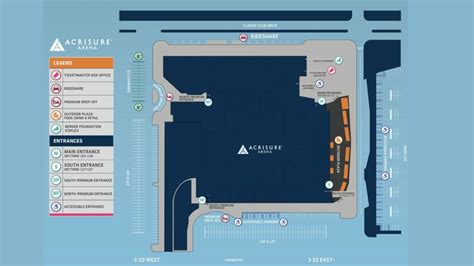 Arena Maps – Acrisure Arena