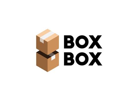 Box Box Logo | Box logo, Logo design branding graphics, Script logo design