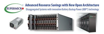 Super Micro Computer, Inc. - Supermicro Introduces Revolutionary Resource Saving Server Solutions