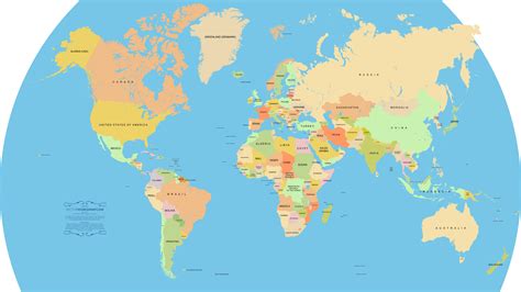 World Map As It Should Be – Topographic Map of Usa with States