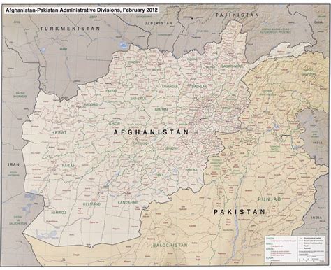 Maps of Afghanistan | Collection of maps of Afghanistan | Asia | Mapsland | Maps of the World