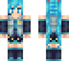 Hatsune miku | Minecraft Skin