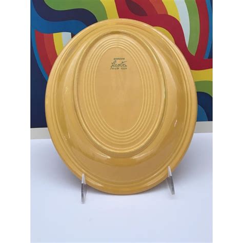 Vintage Mid-Century Fiesta Fiestaware Platters - Set of 3 | Chairish