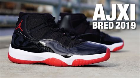 Air Jordan 11 Bred 2019 REVIEW & On Feet - YouTube