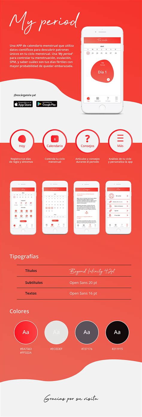 My period- app design on Behance