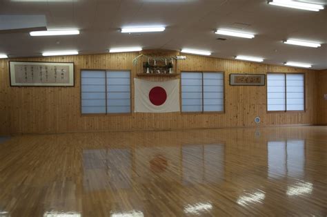 A Japanese dojo -- very modern. It is practical and nice enough, but I like traditional design ...