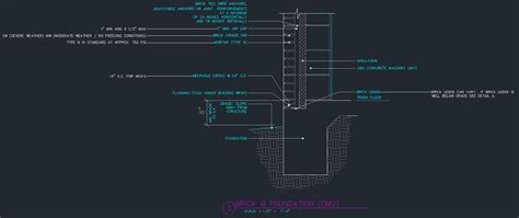 Brick Veneer Details for Wall Sections - Files, Plans and Details