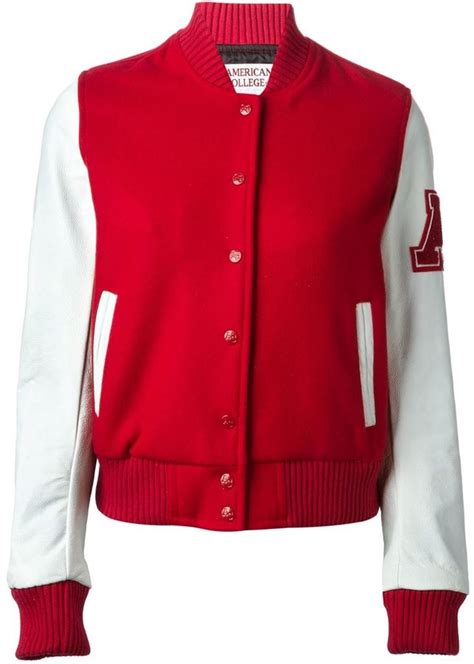 American College Classic Varsity Jacket, $213 | farfetch.com | Lookastic