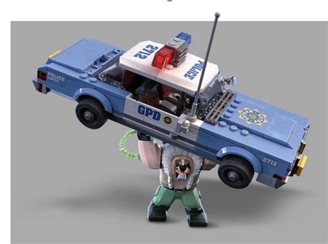 Lego Vintage Police Car