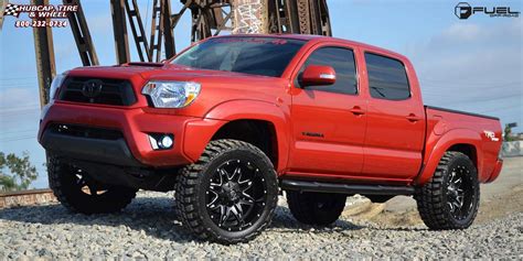 Toyota Tacoma Fuel Lethal D567 Wheels Black & Milled