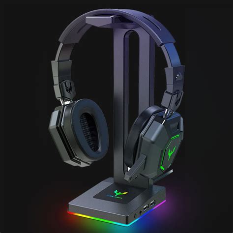 HS18 RGB Gaming Headphone Stand