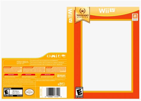 Wii U Cover Template 69854 - Nintendo Selects Box Wii U Transparent PNG - 3239x2167 - Free ...