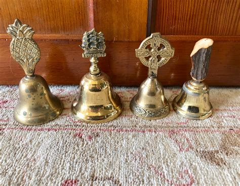 Vintage Bell Vintage Bells Antique Bell Hand Bell Collector | Etsy