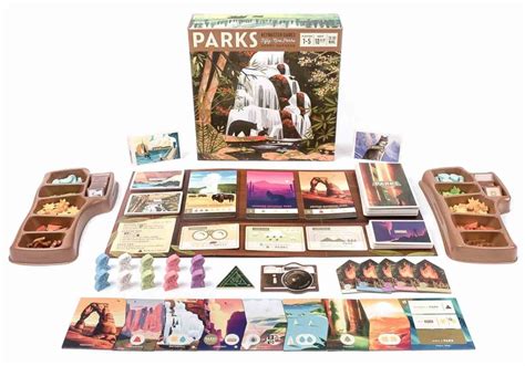 'PARKS' — The Board Game about Exploring and Discovering US National Parks — Tools and Toys