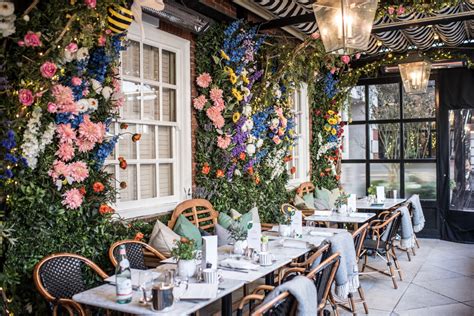 Spring is here at The Dalloway Terrace - SilverSpoon London