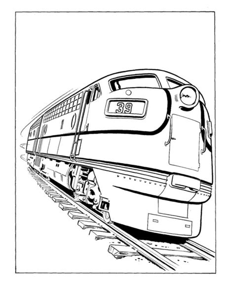 Subway Train Coloring Pages at GetColorings.com | Free printable ...