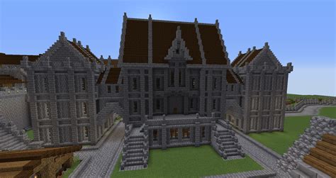 Minecraft Medieval Guild Hall | Minecraft medieval, Medieval town, Building