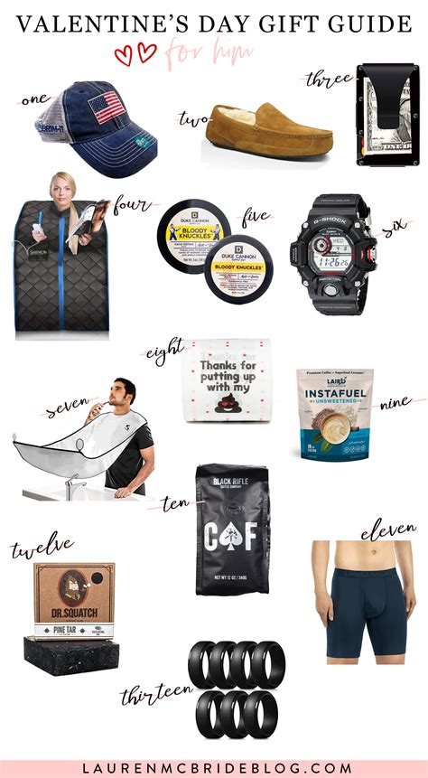 Valentine's Day Gift Guide For Him - Lauren McBride