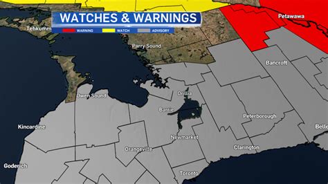 Special weather statement issued for parts of Simcoe County | CTV News