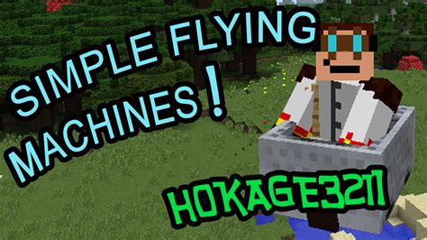 Simple Flying Machines In Vanilla Minecraft In One Command! Minecraft Map