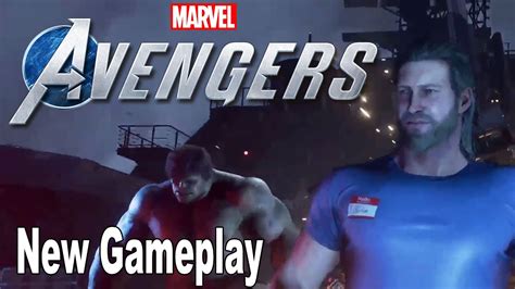 Thor Gets Shown Off in the Latest Marvel's Avengers Game Gameplay - MP1st