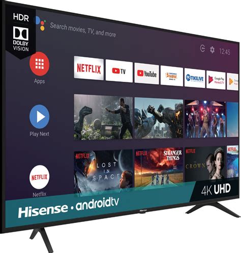 Best Buy: Hisense 65" Class H6500F Series LED 4K UHD Smart Android TV ...