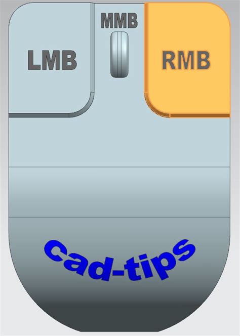 The Right Mouse Button (RMB)﻿ | cad-tips