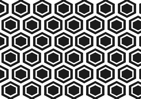 black and white pentagon pattern 4122561 Vector Art at Vecteezy