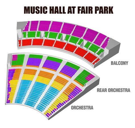 Music Hall At Fair Park Seating Chart