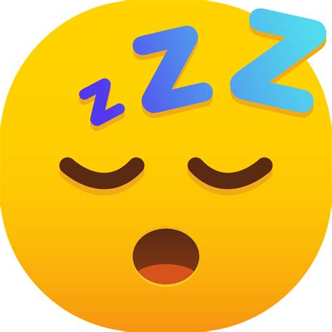 Sleeping Face emoji 20522271 PNG