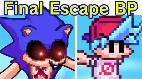 Friday Night Funkin' VS Sonic.EXE 3.0 - Final Escape But Pixel | Sonic The Hedgehog (FNF Mod ...