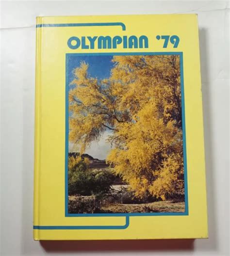 1979 PALO VERDE High School Yearbook - Olympian - Tucson Arizona AZ Annual EUR 38,22 - PicClick FR