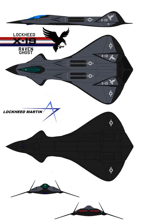Lockheed X-19 Raven Stealth Fighter Israeli Air Fo by bagera3005 on DeviantArt