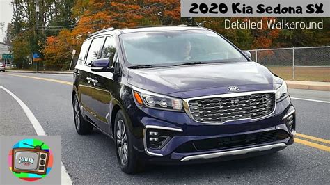 2020 Kia Sedona SX Minivan - Detailed Walkaround and Review - Is This ...