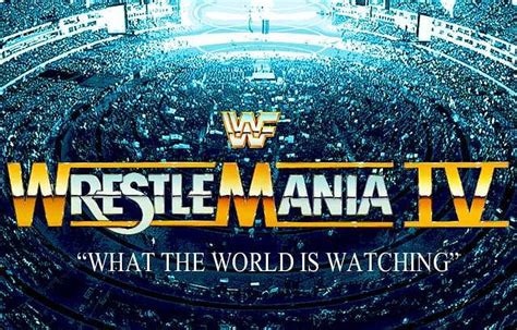 WrestleMania 4: The birth of the WWF Championship Tournament