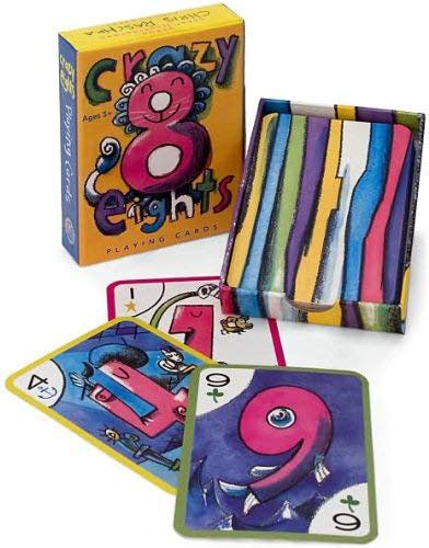 Crazy Eights Playing Cards - Cheeky Monkey Toys