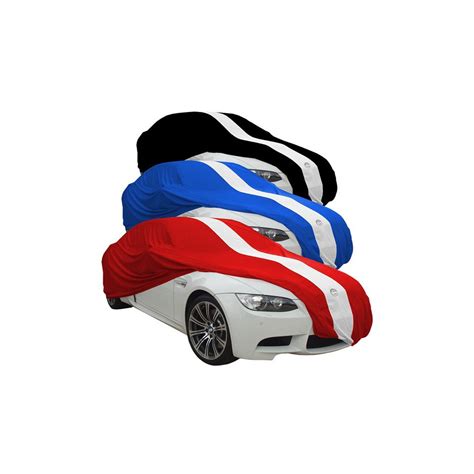 Show Car Indoor Dust Cover 5 Sizes 3 Colours Black / Red / Blue (Not Waterproof) - Autotecnica