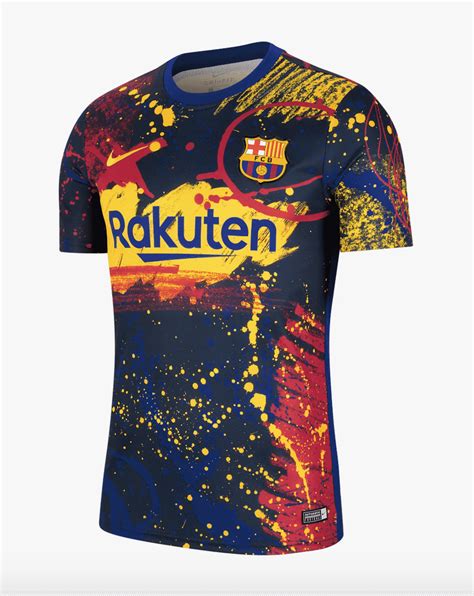 Le FC Barcelone Dévoile Un Nouveau Maillot Pré-match, 47% OFF