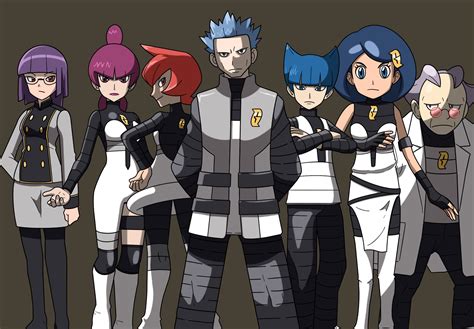 Pokemon AU - Team Galactic by ESLM-Studios on DeviantArt