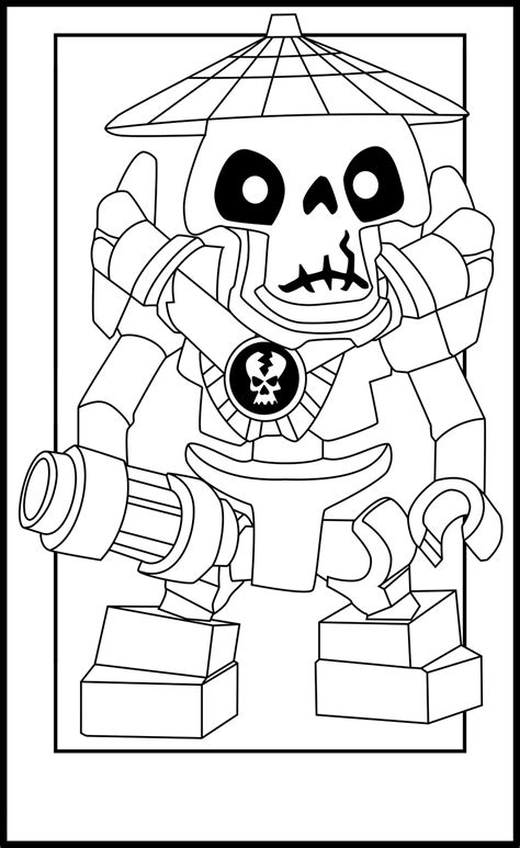 Free Printable Ninjago Coloring Pages For Kids | Mex Alex