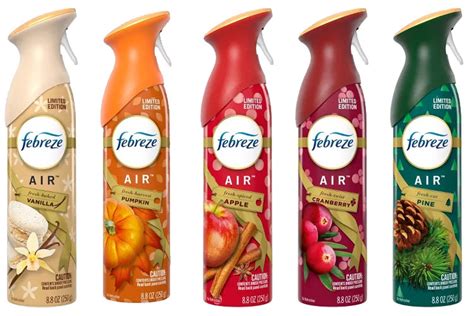 Febreze Fresh Holiday Scents home fragrances - The Perfume Girl