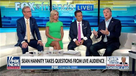 WATCH: Sean Hannity answers audience questions on 'Fox & Friends ...