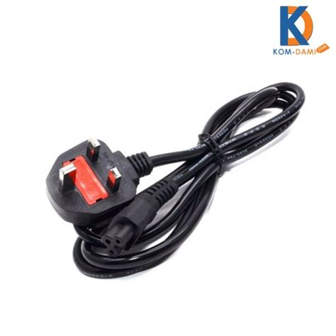 Power Cable Copper 3 Pin Flat For Laptop Adapter - Kom-Dami.Com