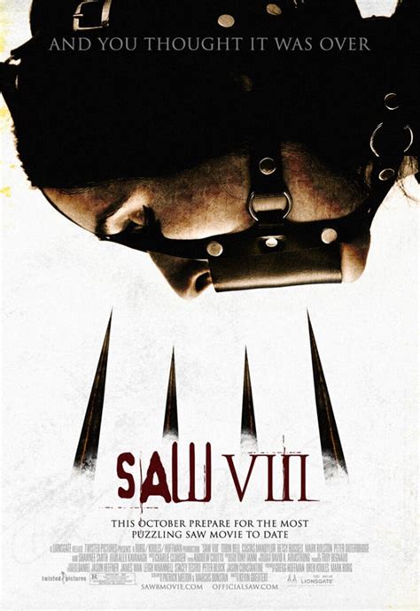 Teaser - Cartel de Saw VIII (2017) - eCartelera