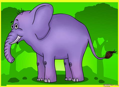 Animals Zoo Park: Cartoon elephant pictures, Cute cartoon elephant pictures